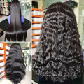 Raw  13x6  Hair Wig Virgin Natural Deep & Wavy Hair wig Vendors, Cuticle Aligned Raw Human Hair Wigs For Black Women